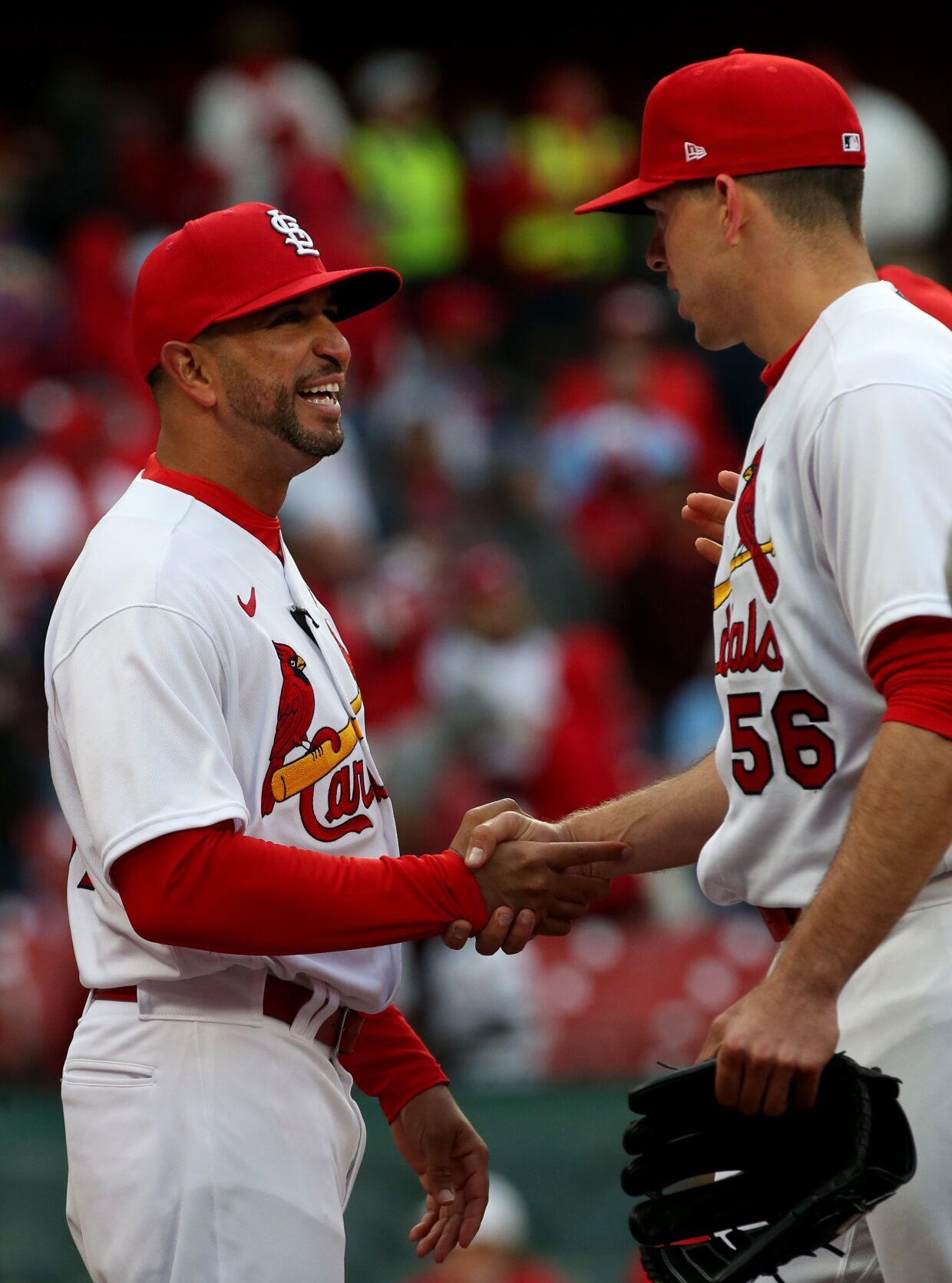 St. Louis Cardinals pound the Pittsburgh Pirates 9-0 in home opener